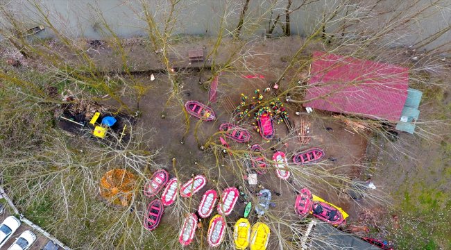 Melen Çayı'nda rafting sezonu açıldı