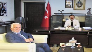 Müftü Arslan'dan Kaymakam Koşal'a ziyaret