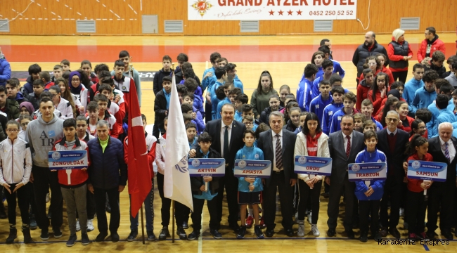 Ordu'da Anadolu Yıldız'lar Lig'i Basketbol Çeyrek Final Heyecanı