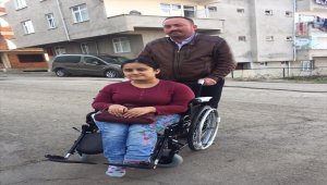 Ordu'da engellilere tekerlekli sandalye
