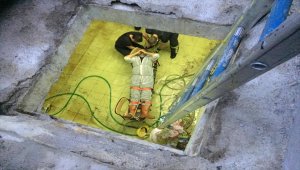 Ordu'da su kuyusuna düşen işçi kurtarıldı