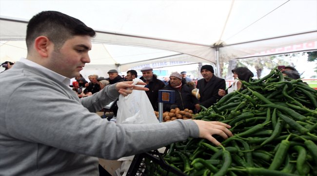 Samsun'da tanzim satış noktaları açıldı