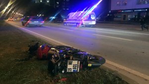 Samsun'da trafik kazası: 2 yaralı