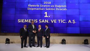 Siemens Türkiye 2018'de en çok ihracat yapan firma oldu