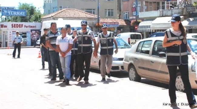 Sinop'ta uyuşturucu operasyonu