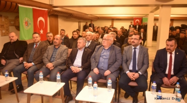 Taşköprü Ziraat Odası Başkanı Çelik güven tazeledi