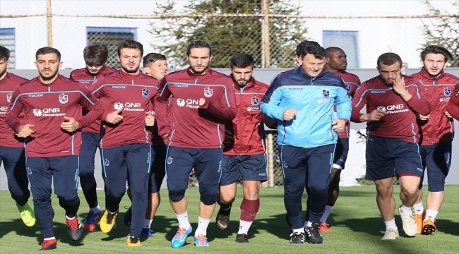 Trabzonspor'da Aytemiz Alanyaspor maçı hazırlıkları