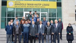 Vali Doruk'tan eğitim kurumlarına ziyaret