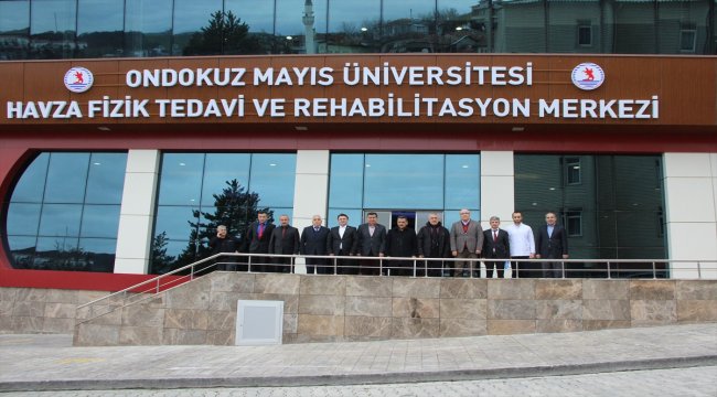 Vali Kaymak Havza Fizik Tedavi Merkezini gezdi