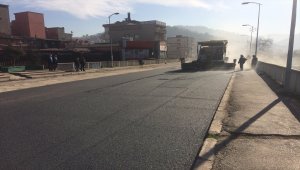 Zonguldak'ta asfaltlama çalışmaları