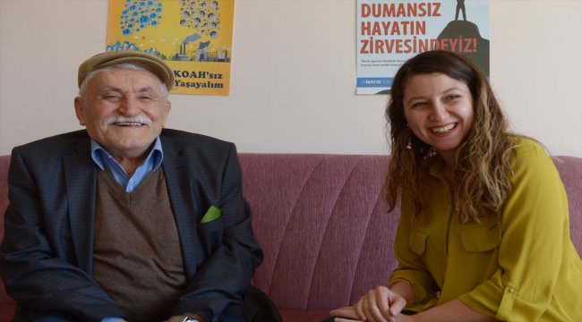 70 yıldır içtiği sigarayı 85 yaşında bıraktı