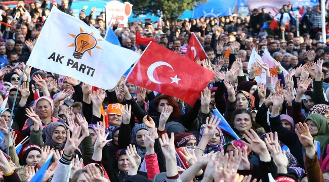 AK Parti'nin Amasya mitingi