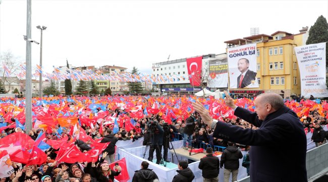 AK Parti'nin Ordu mitingi