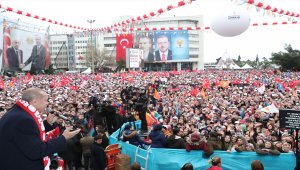 AK Parti'nin Samsun mitingi