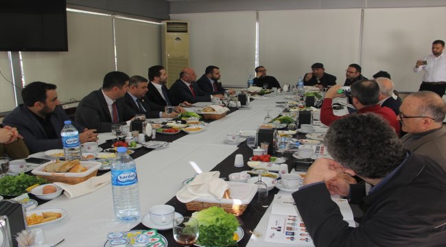 Belediye Başkan adayı Çöpçü, basın mensuplarıyla buluştu