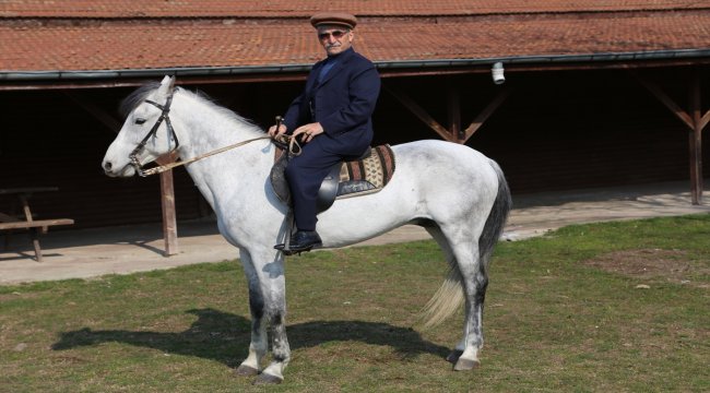 Binicilik tutkusu yaş tanımıyor