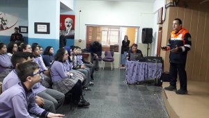 Doğankent'te deprem ve yangın tatbikatı yapıldı