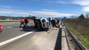 Düzce'de trafik kazası: 4 yaralı