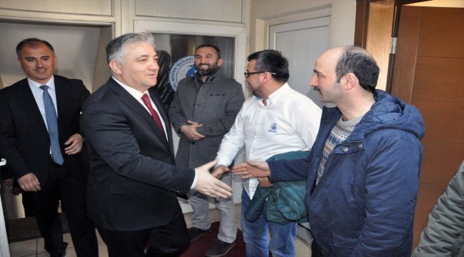 Enerji ve Tabii Kaynaklar Bakan Yardımcısı Cansız, Zonguldak'ta