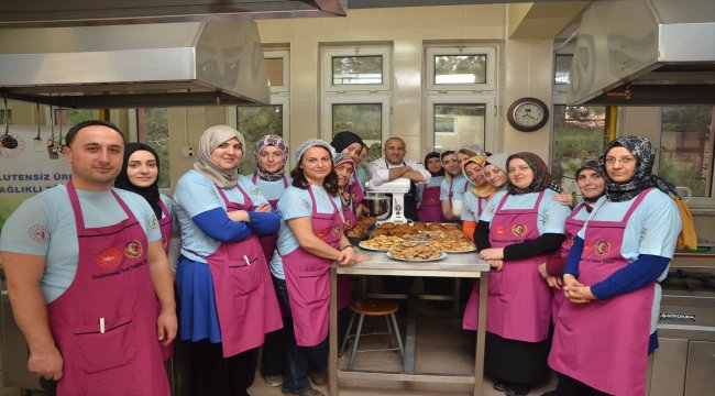 Glütensiz yiyeceklerin şefleri Çorum'da yetişiyor