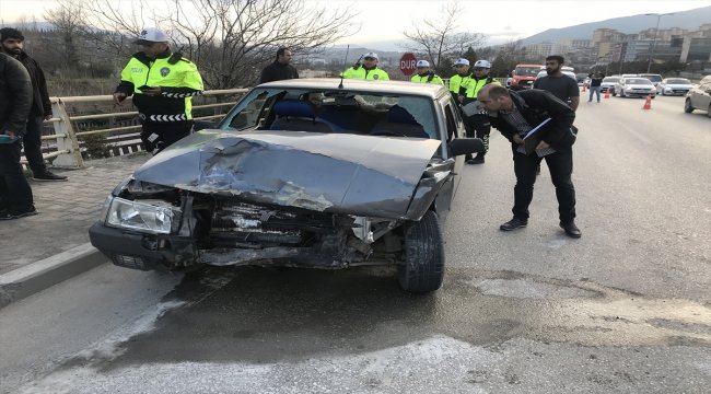 Karabük'te trafik kazası: 2 yaralı