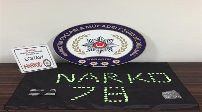 Karabük'te uyuşturucu operasyonu