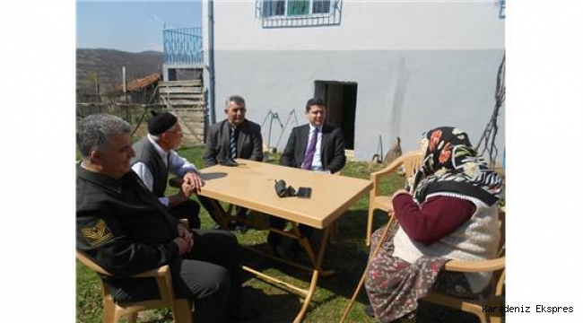 Karaköse'den Kaymakam Koşal'a ziyaret