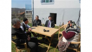 Karaköse'den Kaymakam Koşal'a ziyaret