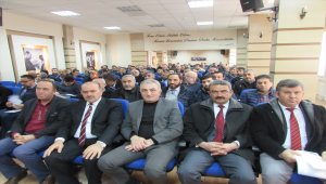 Kavak'ta sandık kurulu başkanlarına eğitim