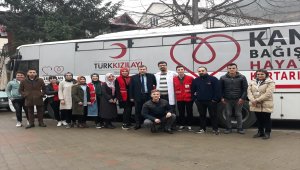 Kovanlık beldesinde kan bağışı kampanyası