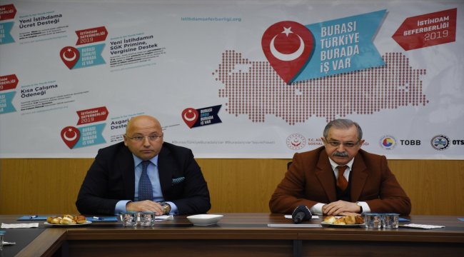 Ordu'dan istihdam seferberliğine destek