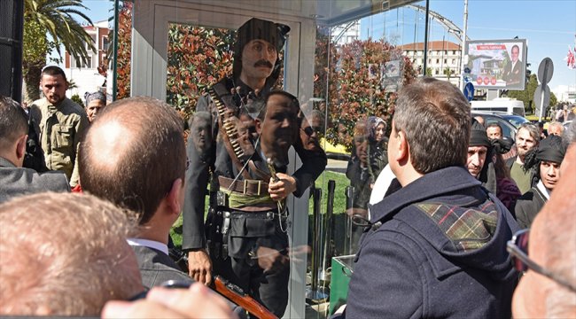 Osman Ağa'nın balmumu heykeli sergilenmeye başlandı