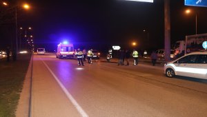 Otomobille çarpışan motosikletli ağır yaralandı