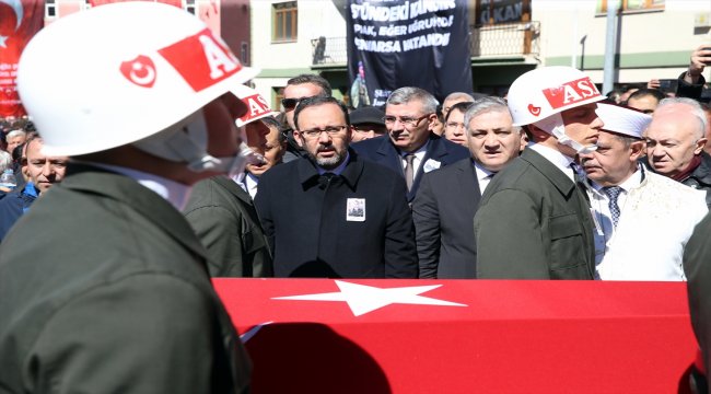 Şehit Piyade Uzman Çavuş Temel son yolculuğuna uğurlandı