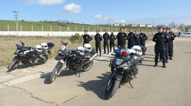 Sinop Emniyetine motorize yunus timi takviyesi