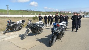 Sinop Emniyetine motorize yunus timi takviyesi