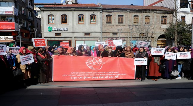 Suriye'deki tutuklu kadın ve çocuklar için destek çağrısı