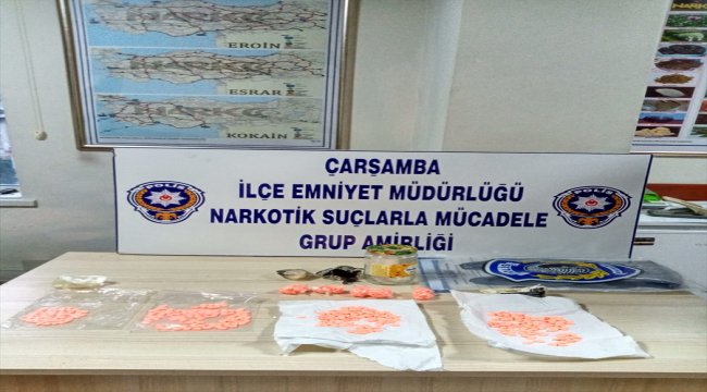Terme'de uyuşturucu operasyonu