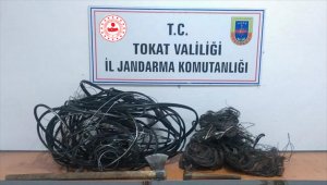Tokat'ta kablo hırsızlığı iddiası
