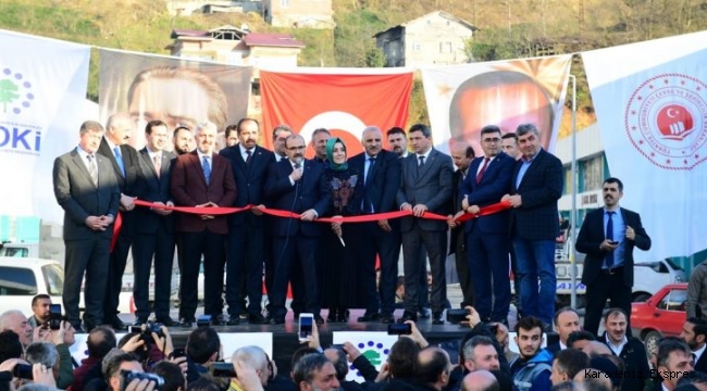 Trabzon'da 60 milyon liraya mal olan sanayi sitesi açıldı