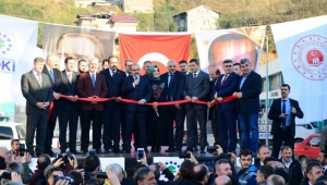Trabzon'da 60 milyon liraya mal olan sanayi sitesi açıldı