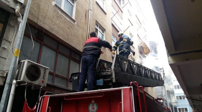Üç yaşındaki Ömer Asaf'ın imdadına itfaiye yetişti