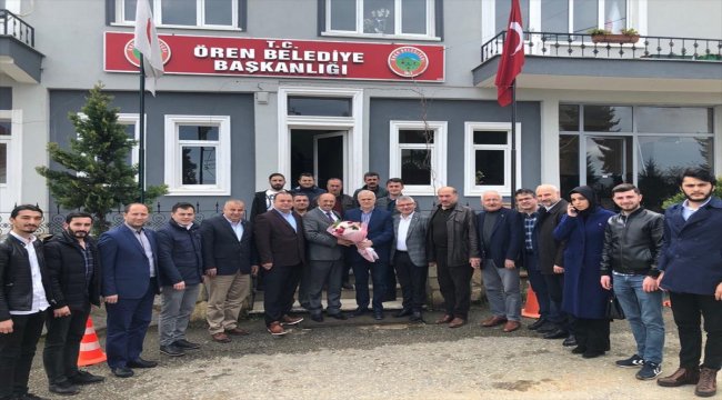 AK Parti Giresun Milletvekili Aydın, ilçe ziyaretlerini sürdürdü