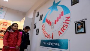 Arsinli şehitlerin eşyalarıyla okulda müze oluşturdular