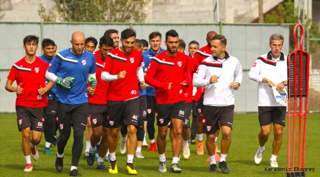 Boluspor'da Kardemir Karabükspor maçı hazırlıkları