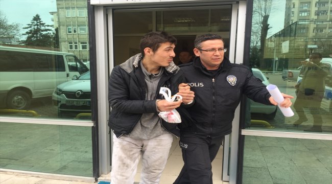 Cami şadırvanından musluk çaldığı iddiasıyla tutuklandı