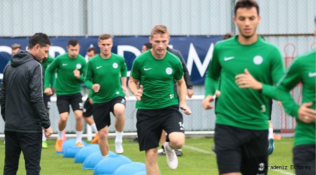 Çaykur Rizespor'da Beşiktaş maçı hazırlıkları