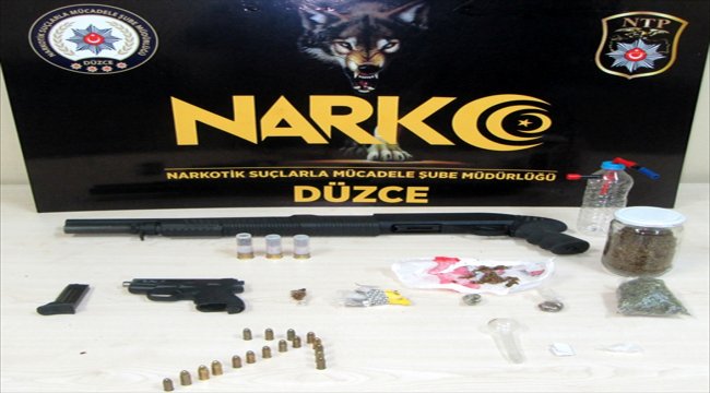 Düzce'de uyuşturucu operasyonu