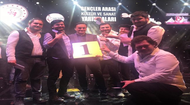 Giresun Gençlik Merkezi ekibi bölge birincisi oldu