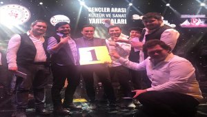 Giresun Gençlik Merkezi ekibi bölge birincisi oldu